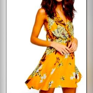 Free People Marine Printed Slip